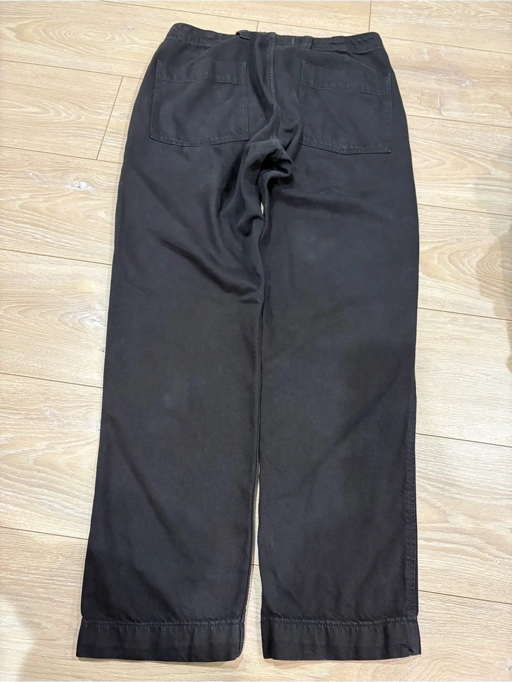 Abercrombie & Fitch Loose Lightweight Jean Pants Mens 31x32 Black Denim